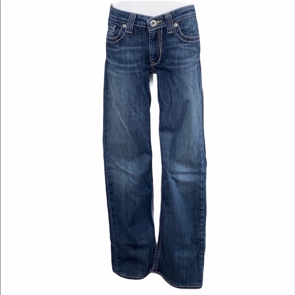 Big Star Maddie Mid Rise Flap Pocket Bootcut Jeans